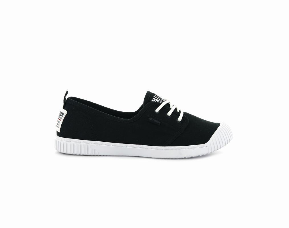 Palladium Easy Sl Damen Niedrige Sneaker Schwarz ||638509-MIX||